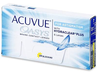 Acuvue Oasys for Astigmatism (6 šošoviek) - Tórické kontaktné šošovky