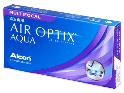 Air Optix Aqua Multifocal (3 šošovky) - Starší vzhľad