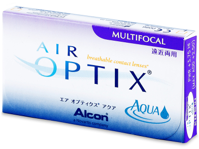 Air Optix Aqua Multifocal (3 šošovky) - Starší vzhľad