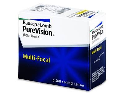 Kontaktné šošovky - PureVision
Multi-Focal (6 šošoviek)