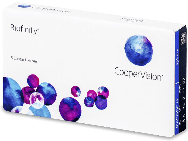 Biofinity (6 šošoviek) - Mesačné kontaktné šošovky