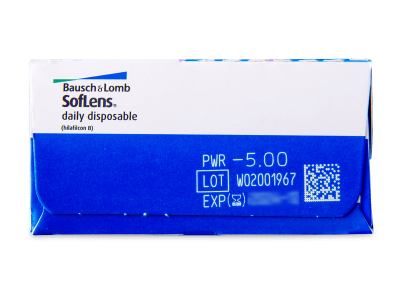 SofLens Daily Disposable (30 šošoviek) - Náhľad parametrov šošoviek