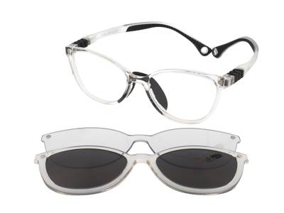 Dioptrické okuliare Crullé Kids Hiking C11 Clip-on BB