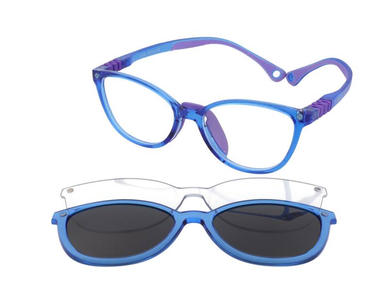 Dioptrické okuliare Crullé Kids Hiking C2 Clip-on BB 