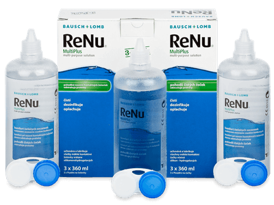 Renu Multiplus 3 x 360 ml - Výhodné trojbalenie roztoku