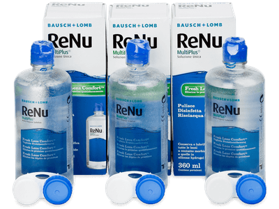 Renu Multiplus 3 x 360 ml - Produkt je dostupný taktiež v tejto variante balenia