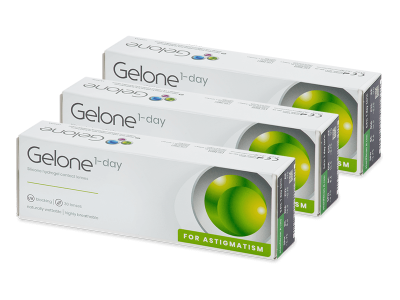 Gelone 1-day for Astigmatism (90 šošoviek) - Tórické kontaktné šošovky