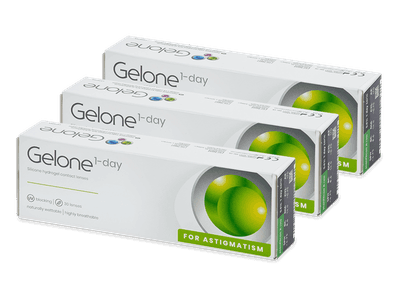 Gelone 1-day for Astigmatism (90 šošoviek) - Tórické kontaktné šošovky