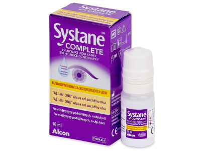 Očné kvapky Systane COMPLETE bez konzervantov 10 ml 