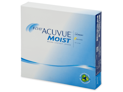 1 Day Acuvue Moist (90 šošoviek) - Jednodenné kontaktné šošovky
