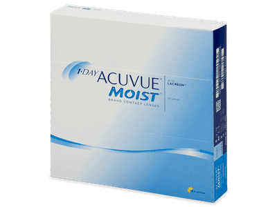 1 Day Acuvue Moist (90 šošoviek) - Jednodenné kontaktné šošovky