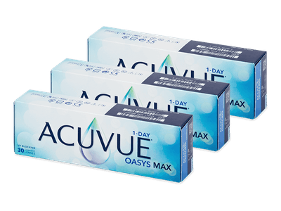 Acuvue Oasys Max 1-Day (90 šošoviek) - Jednodenné kontaktné šošovky