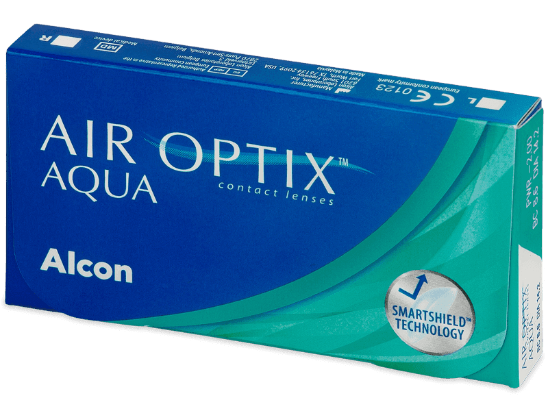 Air Optix Aqua (6 šošoviek) - Mesačné kontaktné šošovky