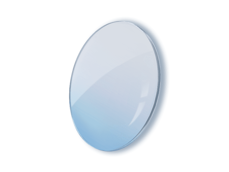 Okuliarové sklo 1.6 Blueblocker - Fotografia pre ilustráciu