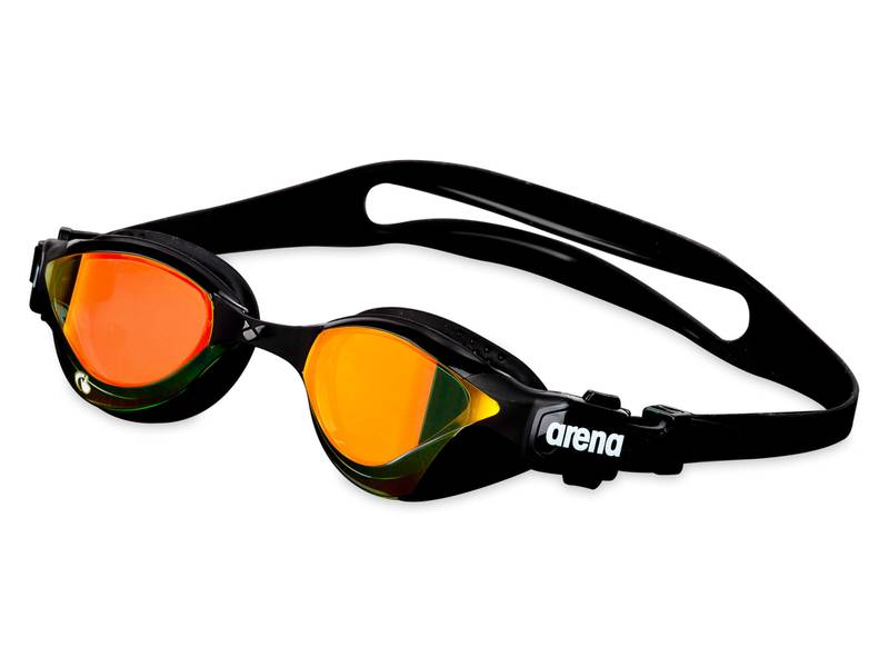 Arena Cobra Tri Swipe Mirror Yellow Copper Black 