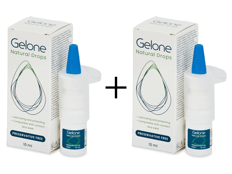 Očné kvapky Gelone Natural Drops 10 ml 1+1 ZADARMO - Očné kvapky