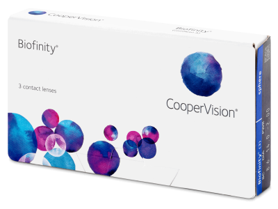Biofinity (3 šošovky) - Mesačné kontaktné šošovky