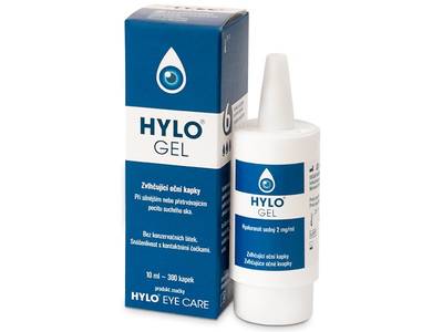 Očné kvapky HYLO - GEL 10 ml - Starší vzhľad