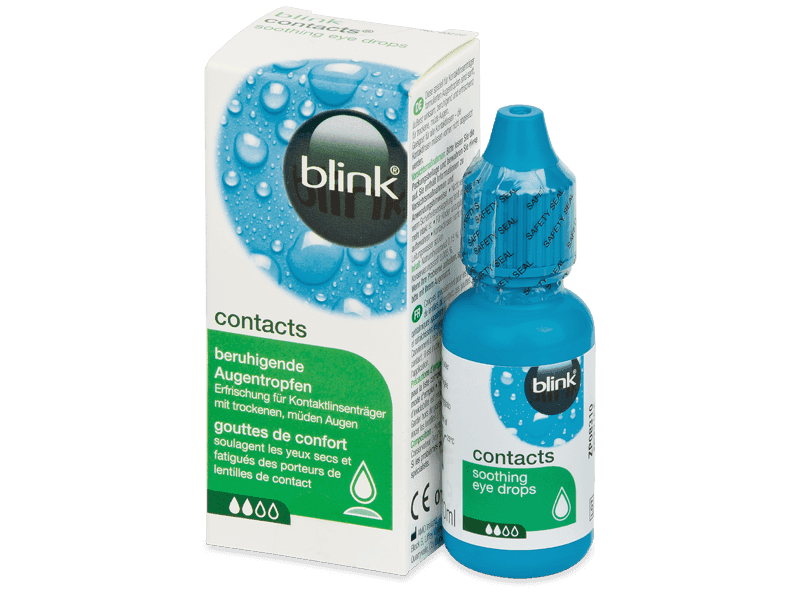 Očné kvapky Blink Contacts 10 ml - Očné kvapky