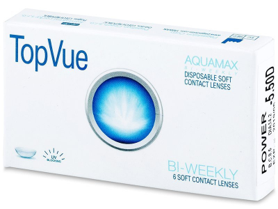 TopVue Bi-weekly (6 šošoviek) - Štrnásťdenné kontaktné šošovky
