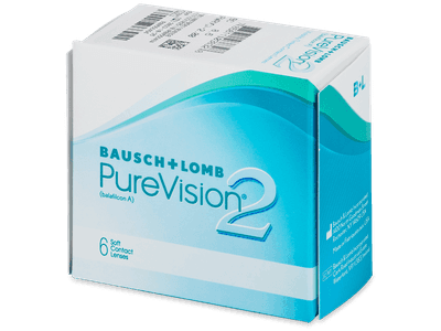 PureVision 2 (6 šošoviek) - Mesačné kontaktné šošovky