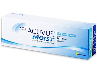 1 Day Acuvue Moist for Astigmatism (30 šošoviek) - Starší vzhľad