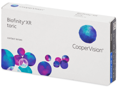 Biofinity XR Toric (3 šošovky) - Tórické kontaktné šošovky