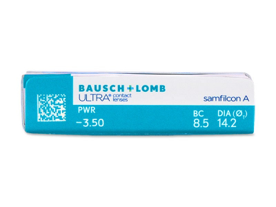 Bausch + Lomb ULTRA (3 šošovky) - Náhľad parametrov šošoviek